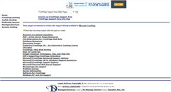 Desktop Screenshot of msfrontpage.net